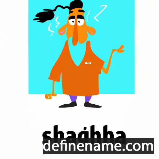 cartoon of the name Shaashgaz