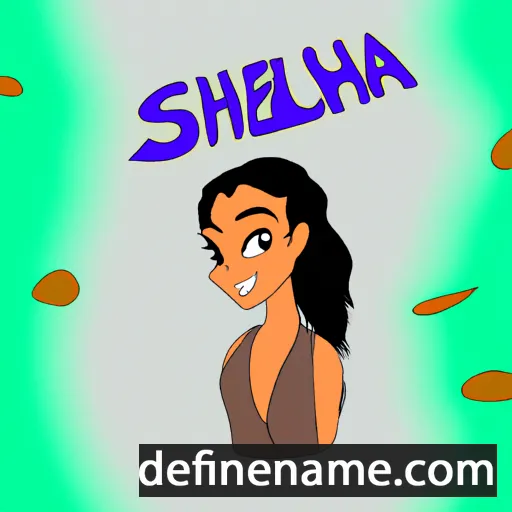 Shaela cartoon