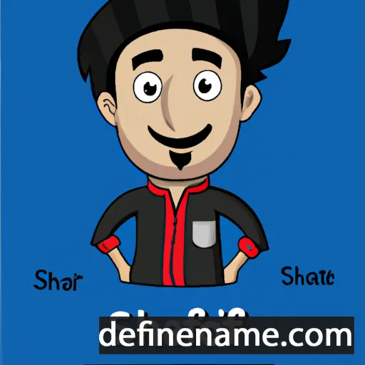 cartoon of the name Shafqat