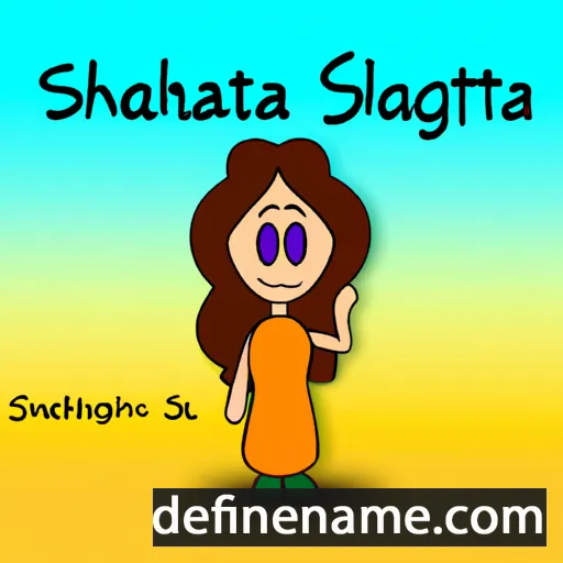 Shagufta cartoon