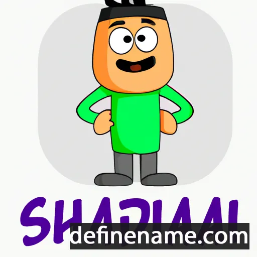 cartoon of the name Shahadi