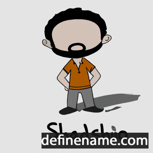 cartoon of the name Shahidul