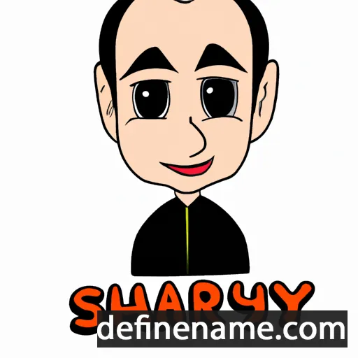 cartoon of the name Shahryar