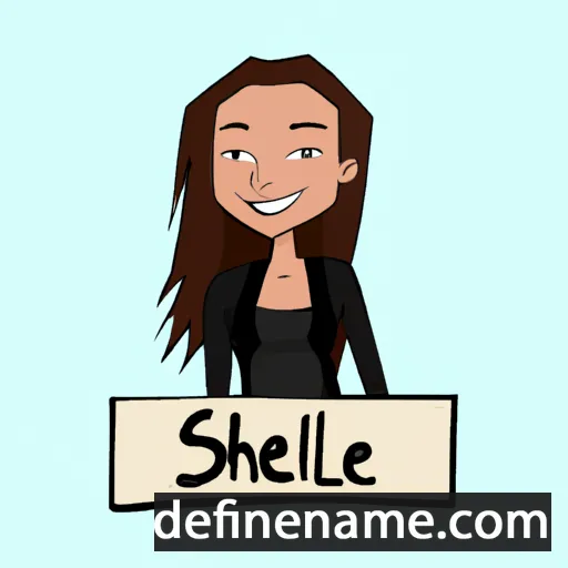 cartoon of the name Shailene