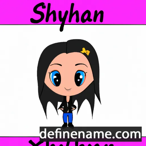 Shailyn cartoon