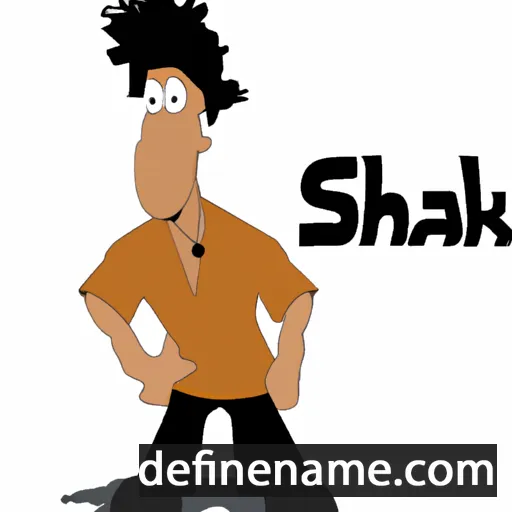 Shak cartoon