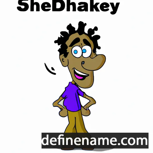 Shakeyd cartoon