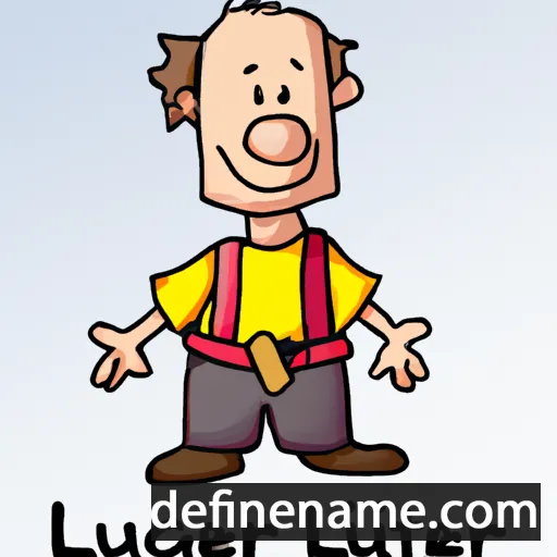 cartoon of the name Luitger