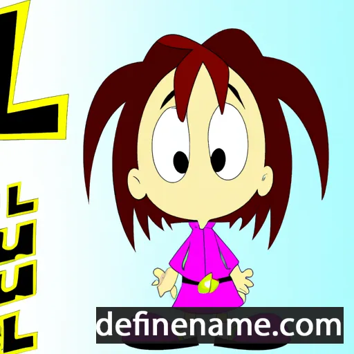 cartoon of the name Lulu