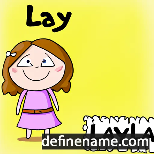 Lyla cartoon