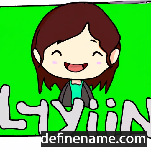 cartoon of the name Lyn