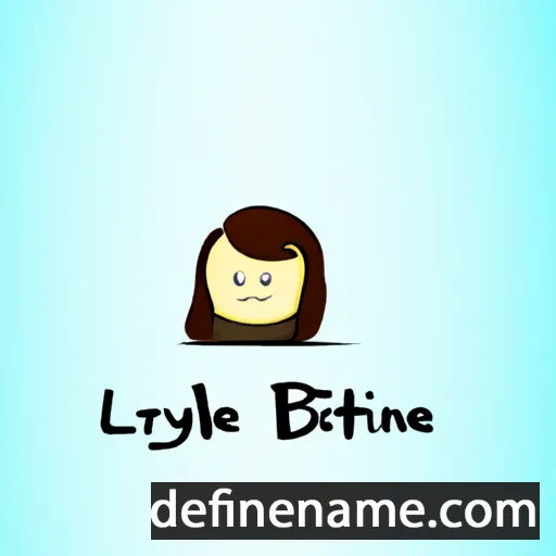 cartoon of the name Lynnette