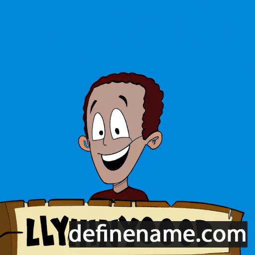 cartoon of the name Lynwood