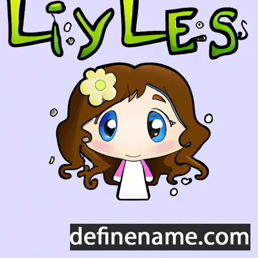 cartoon of the name Lys