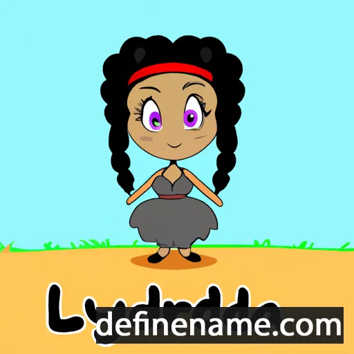 cartoon of the name Lysandra