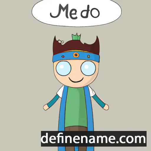 Máedóc cartoon