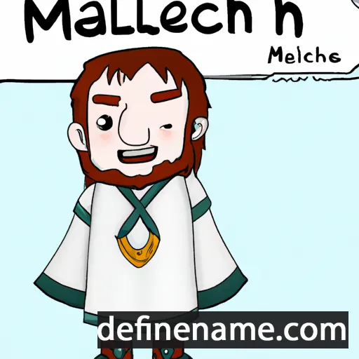 Máel Sechlainn cartoon