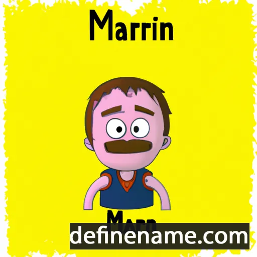 Máirtín cartoon