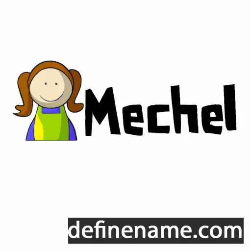 cartoon of the name Mädchen