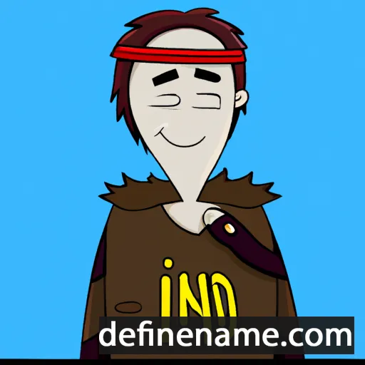 cartoon of the name Mədinə