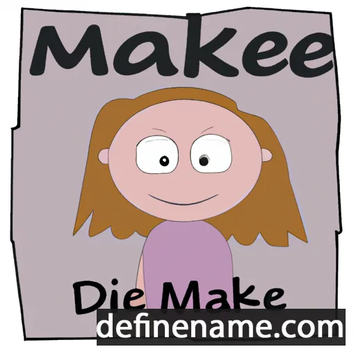 Maaike cartoon