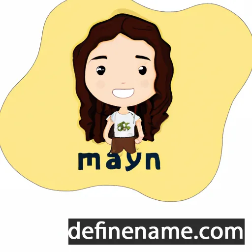 Maayan cartoon