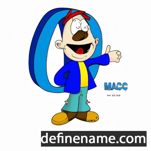 cartoon of the name Mac