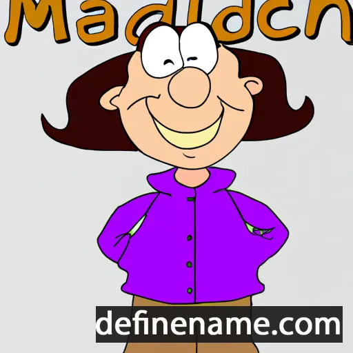 Machteld cartoon