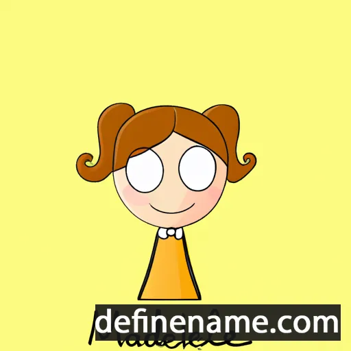 cartoon of the name Madeleine