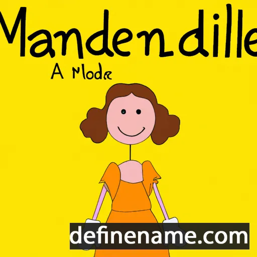 cartoon of the name Madeline