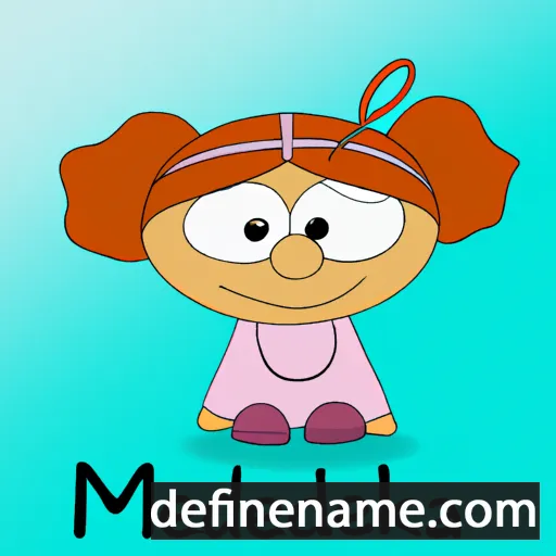 cartoon of the name Madlenka