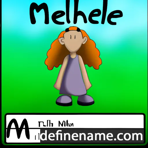 cartoon of the name Maeleth