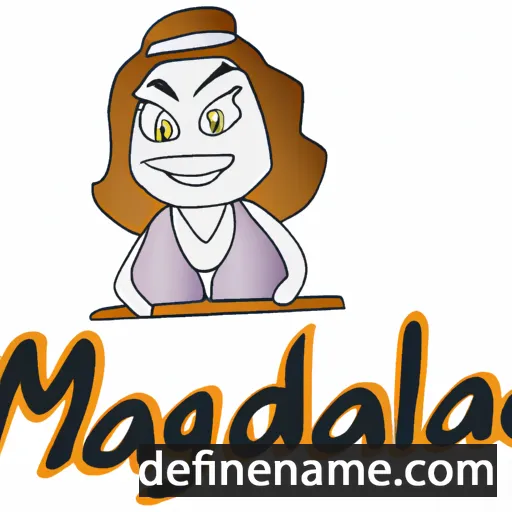 Magdalena cartoon