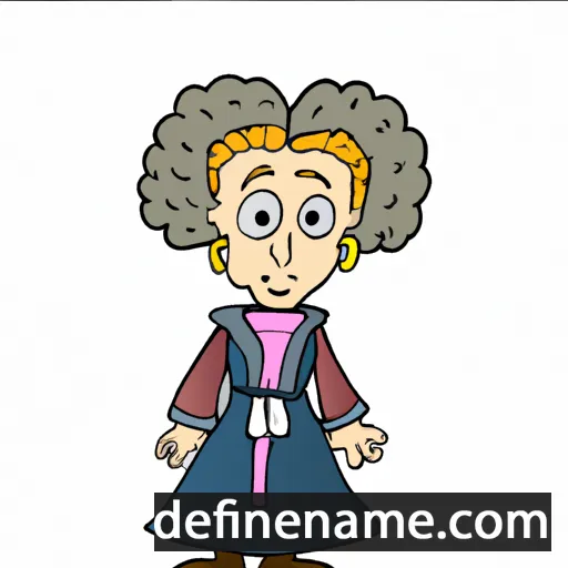 cartoon of the name Magdalene