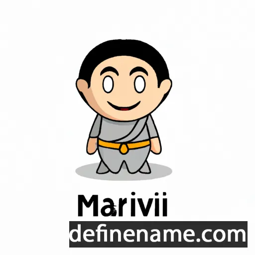 cartoon of the name Mahavir