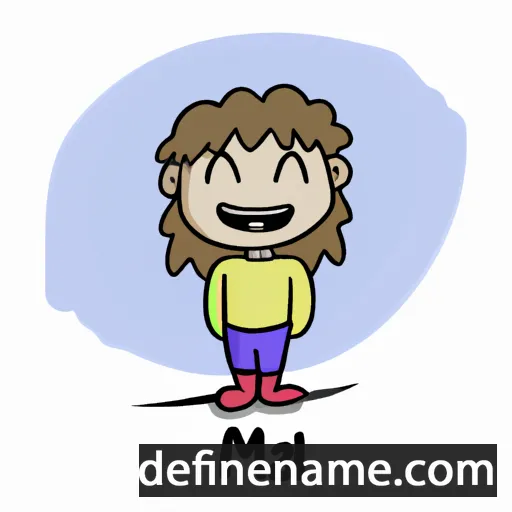 cartoon of the name Mai