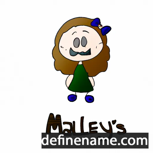 cartoon of the name Mailys