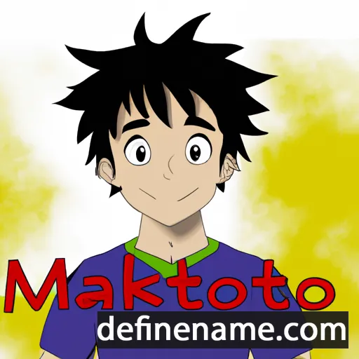 Makoto cartoon