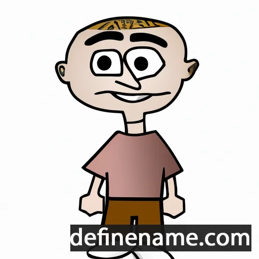 cartoon of the name Malcom