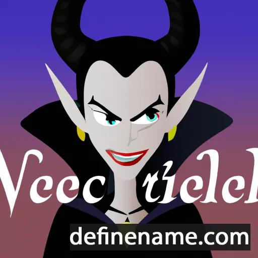 cartoon of the name Maleficent