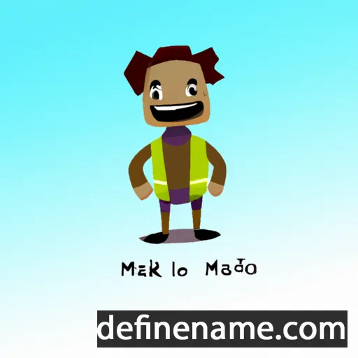 Maleko cartoon