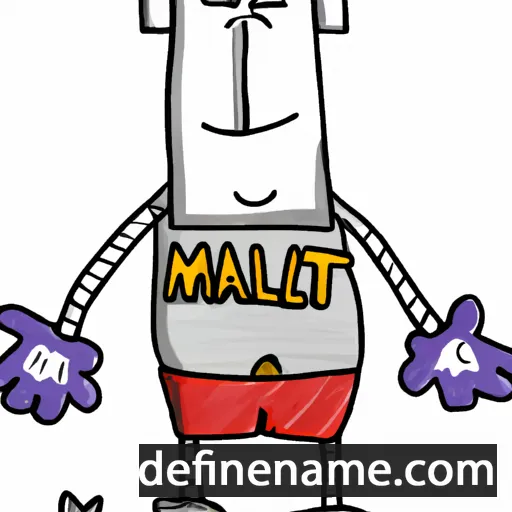 Mallt cartoon