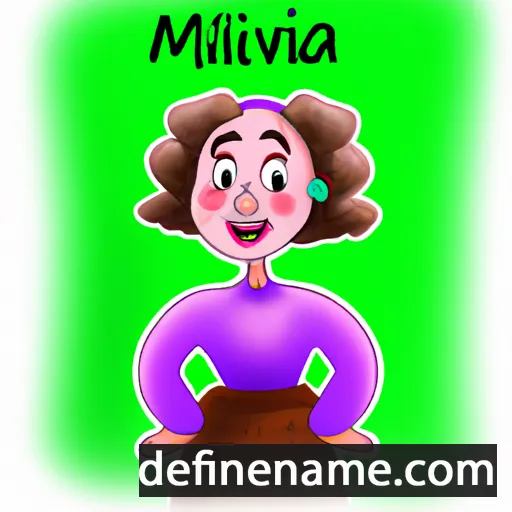 Malvina cartoon