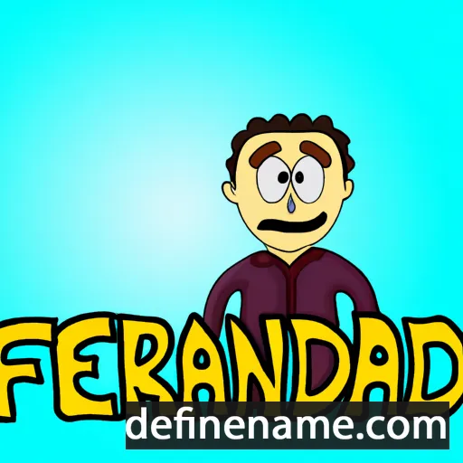 cartoon of the name Manfredi