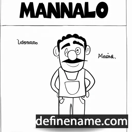 Manolo cartoon