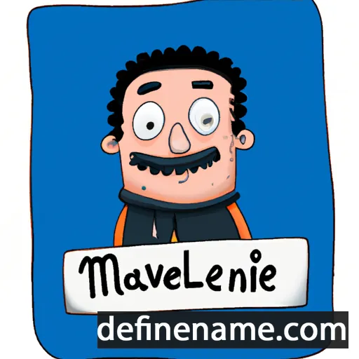 Manvel cartoon