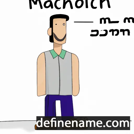 cartoon of the name Maol Chaluim