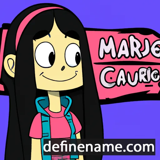 cartoon of the name Marceline