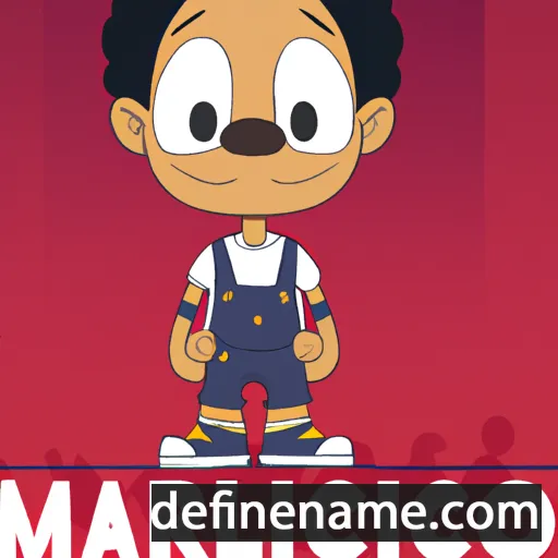 cartoon of the name Marcelinho