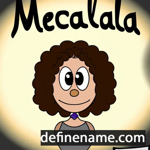 cartoon of the name Marcella